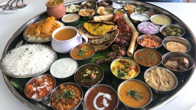 heavy indian food Inmrathi
