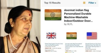 Sushma-Swaraj indian flag sale marathipizza