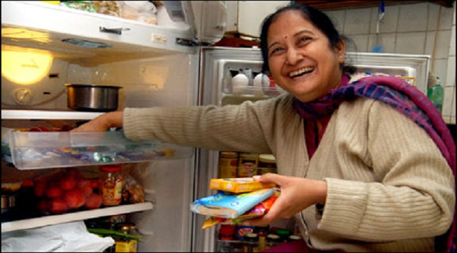 indian housewie fridge inmarathi