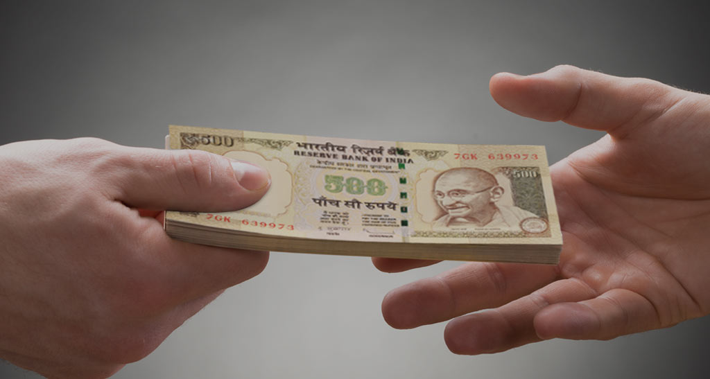 money cash transaction inmarathi
