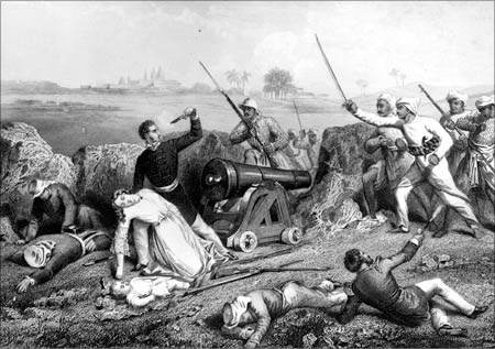 1857 Revolt of soldiers.Inmarathi3
