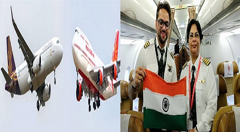 Air india's woman pilot saved passengers.Inmarathi00