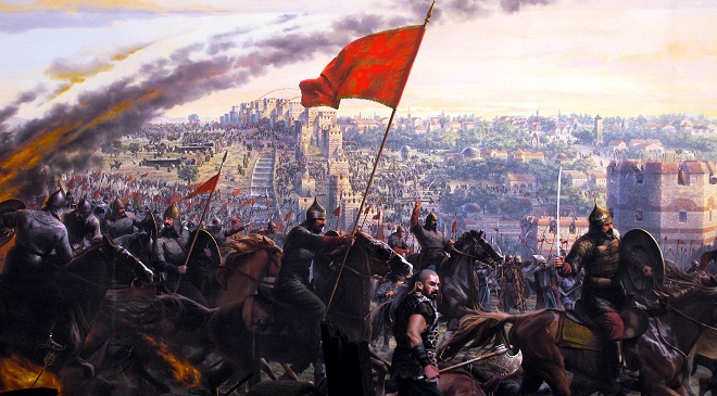 Fall of Constantinople InMarathi
