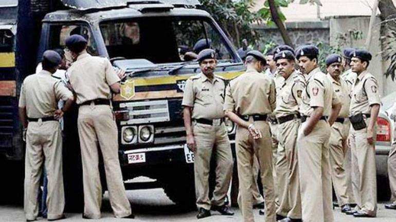 Mumbai-police-bandobast InMarathi