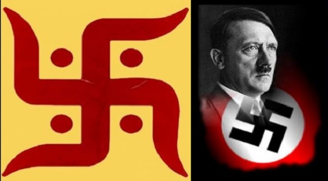 swastika and Nazi InMarathi