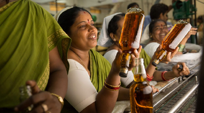 indian women drinks inmarathi