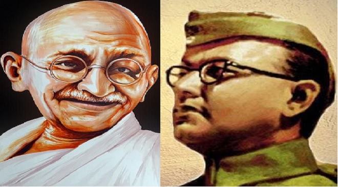 Gandhi and bose Inmarathi