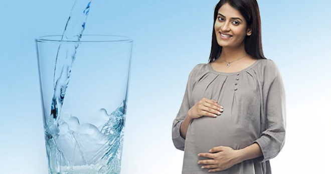 women drinks water inmarathi