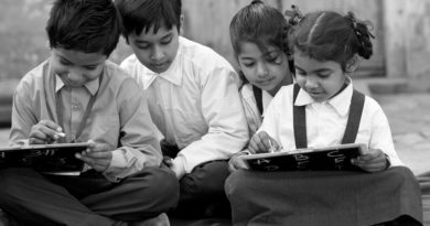 childrens studying inmarathi