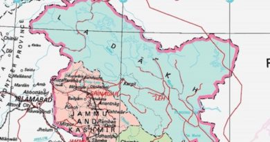 jammu-kashmir ladakh new map inmarathi