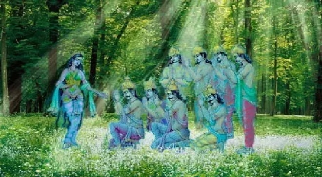 Ganga and ashta-vasu InMarathi