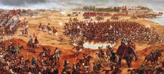battle of plassey inmarathi