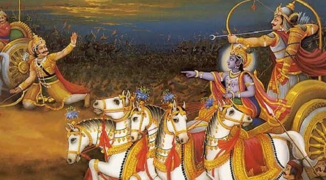 karna and arjun inmarathi