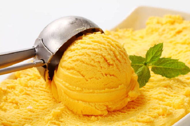 mango icecream inmarathi