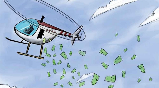 helicopter money inmarathi
