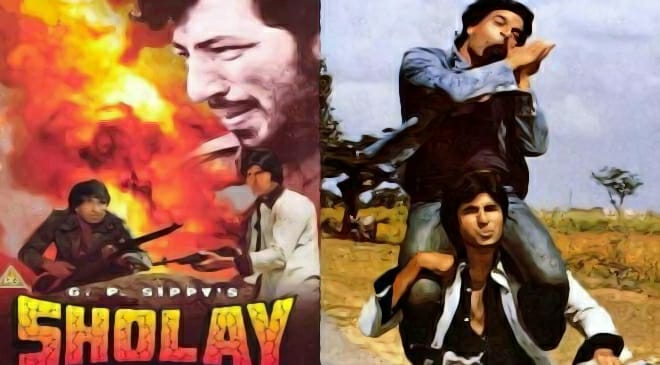 sholay featured inmarathi