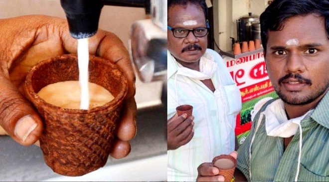 edible chai cup inmarathi