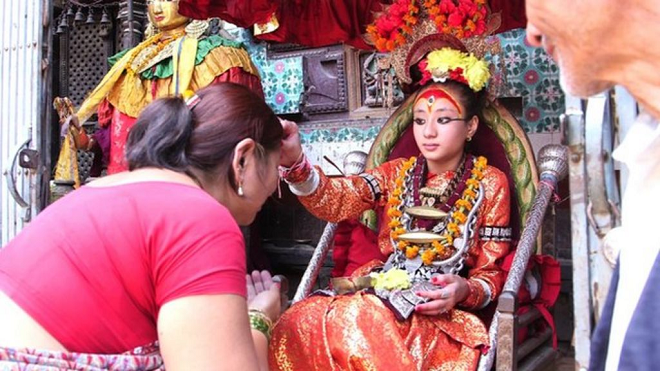 nepal living goddess inmarathi