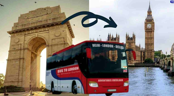 delhi to london bus inmarathi