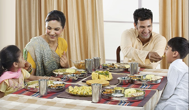 family-having-meal-inmarathi