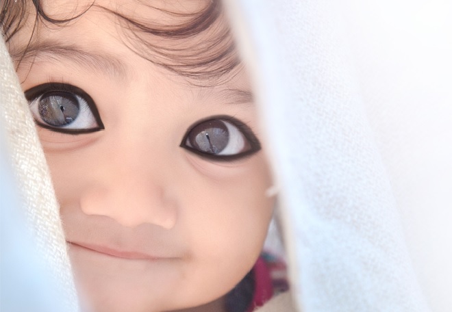 baby eyes