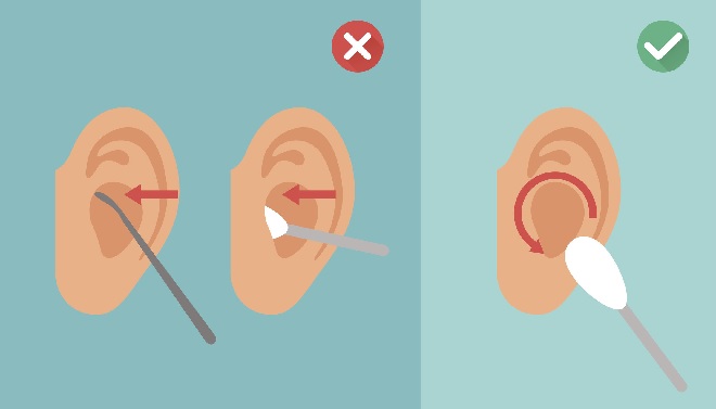 ear cleaning right way inmarathi