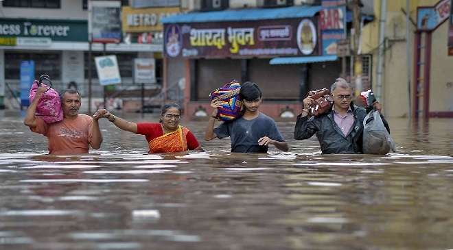 kokan flood image inmarathi