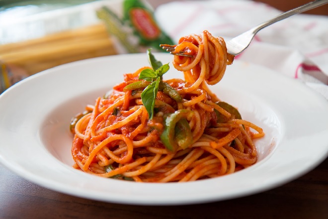 red souce pasta inmarathi
