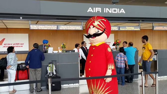 air india mascot inmarathi