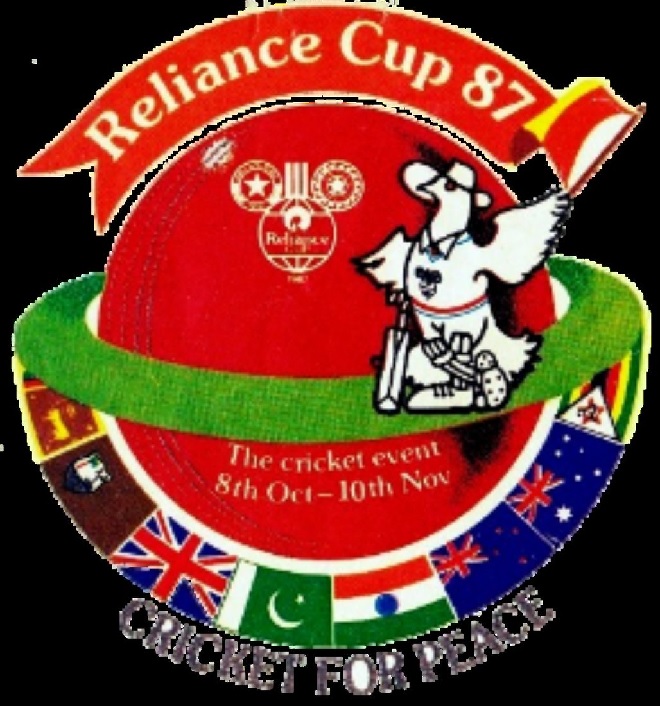 reliance cup 1987 inmarathi