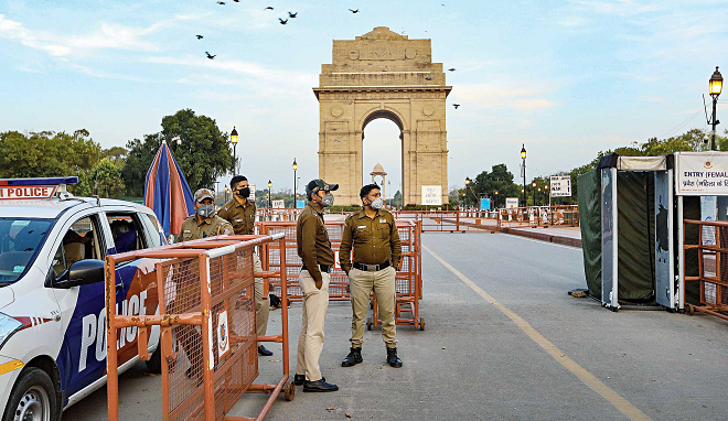 india gate security inmarathi
