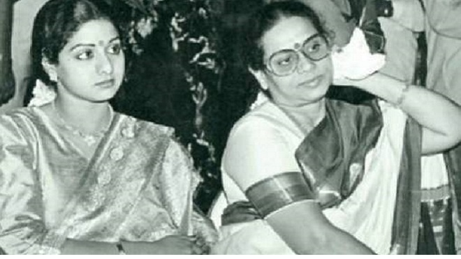 shridevi and her mother inmarathi